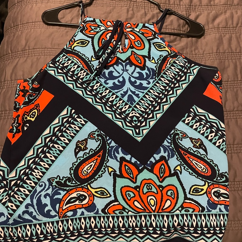 Multi colored tank Large